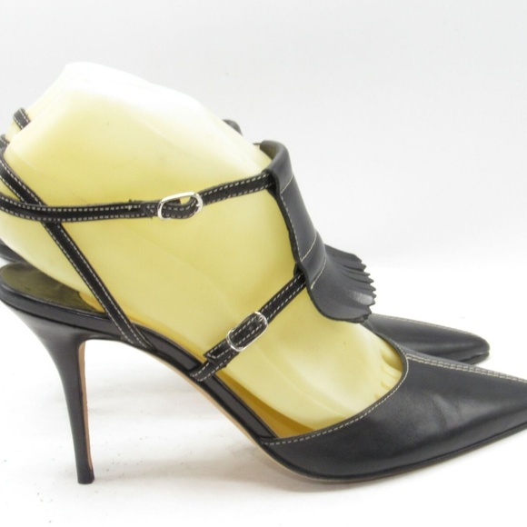 Cole Haan Collection Size 7 B Black Sandals R1 C5 - Picture 8 of 8